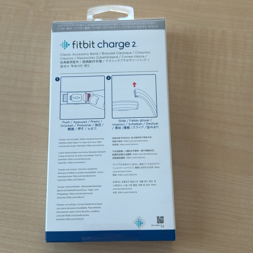 Fitbit charge 2 classic accessory band - Picture 2 of 4